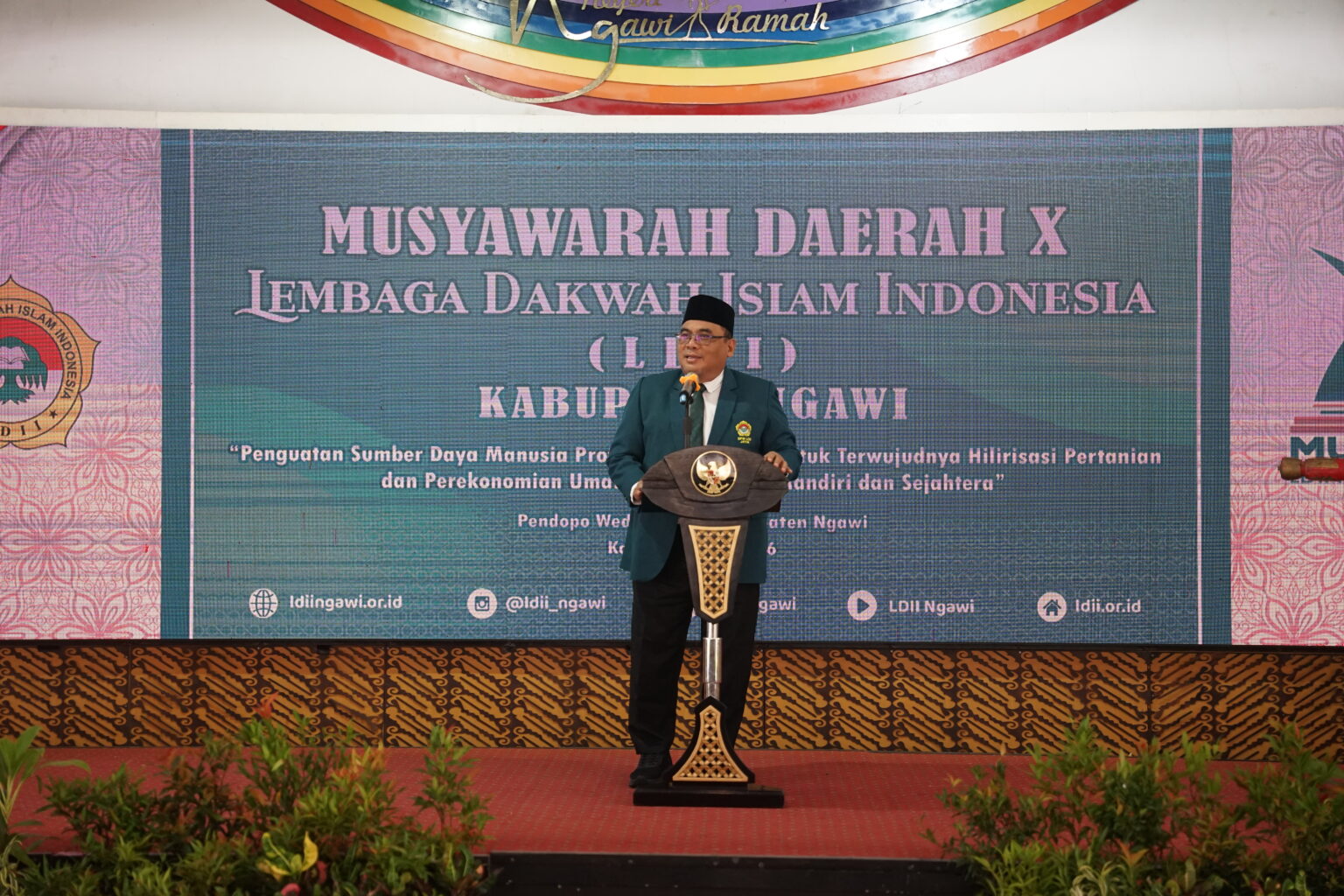 Musda LDII Ngawi 2026 Ketua DPW LDII Jatim: Kerukunan dan Nilai Kebangsaan Fondasi Utama Dakwah